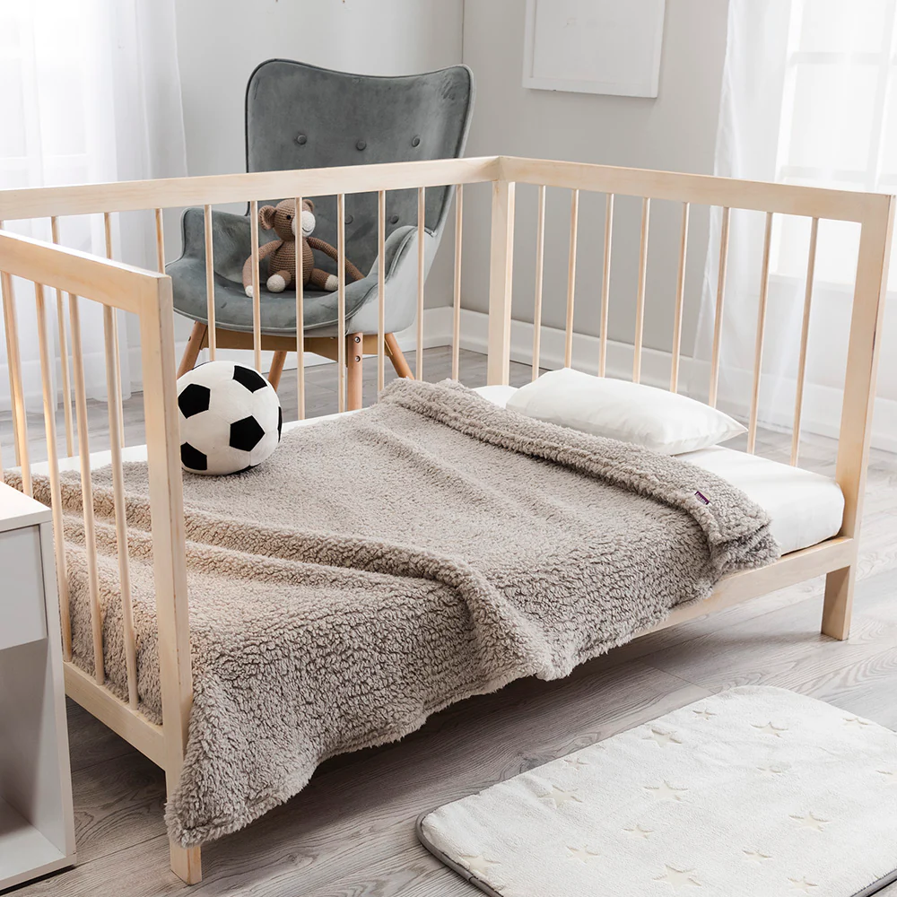 Cobertor Baby Ligero Gris - Image 3