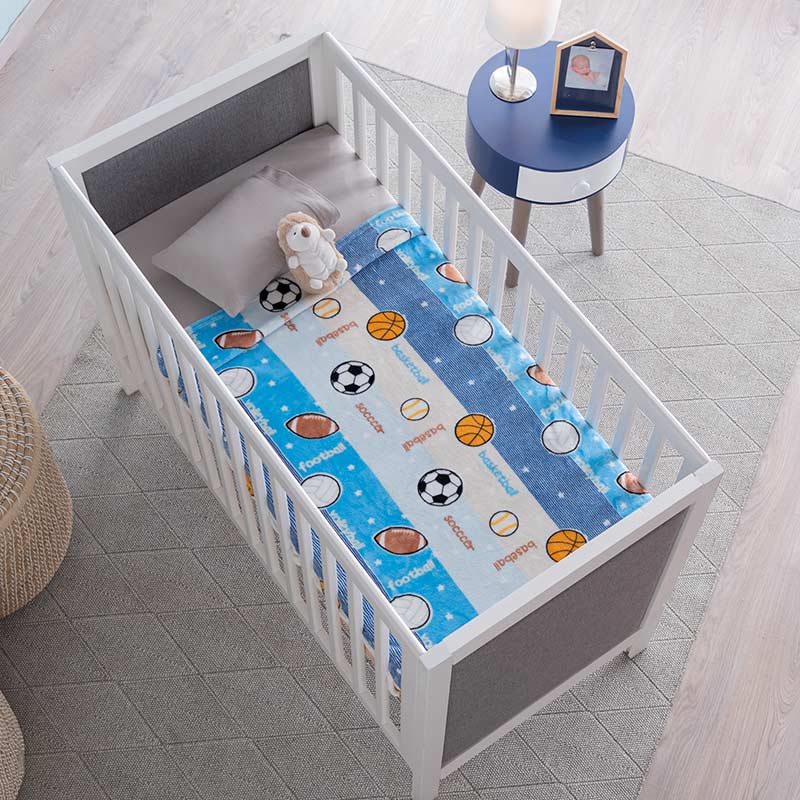 Cobertor Baby Ligero Pelotas - Image 4