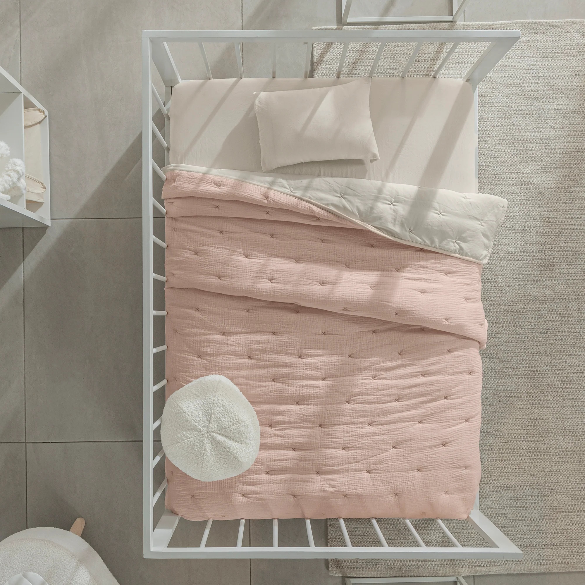 Edredón Baby Voga Muselina Sweet Pink - Image 3