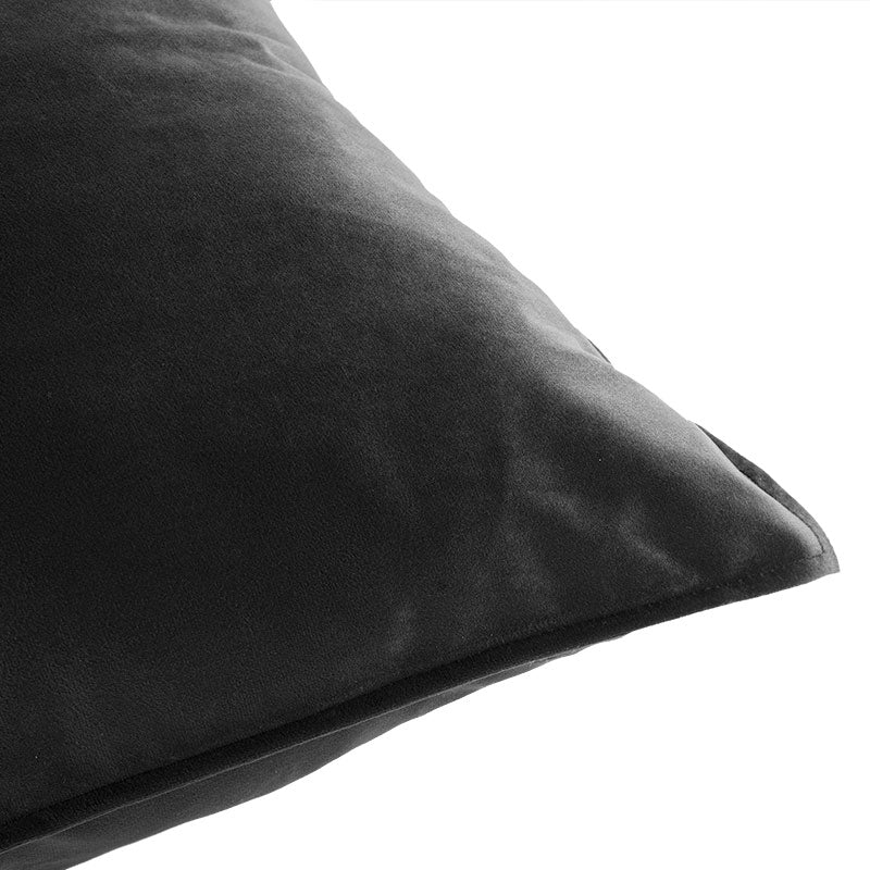 Funda De Cojín Velvet Negro - Image 3