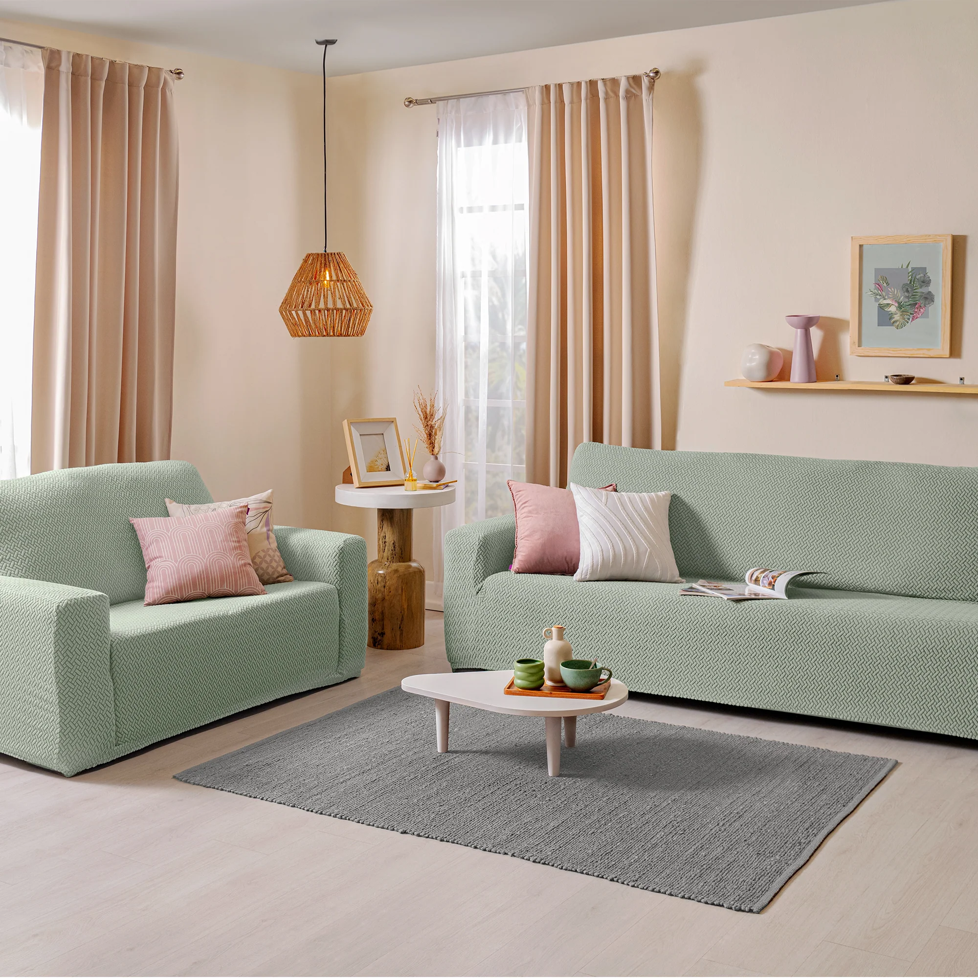 Funda De Sillón Niza Verde